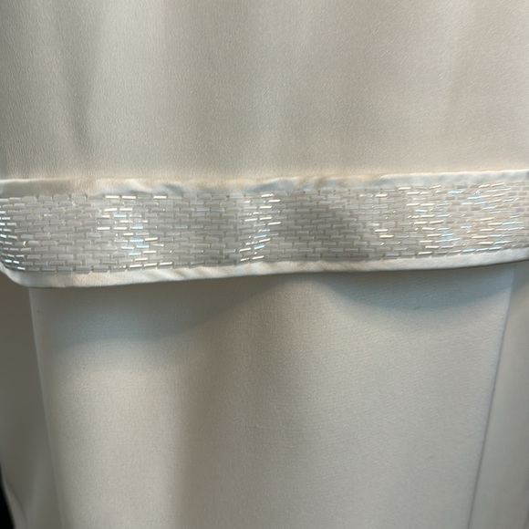 - Stephen Yearick silk column gown. Sequin Bolero. - Picture 8 of 15